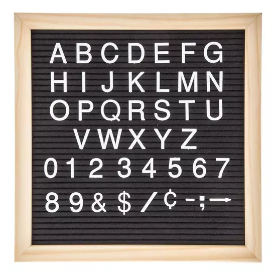 Felt Letter Board With Letters, Hobby Lobby